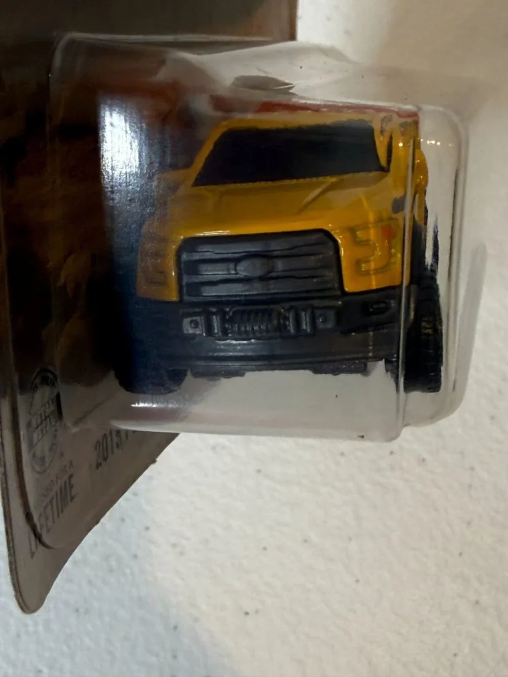 Matchbox 2015 Ford F150 Contractor Truck Yellow 18/125